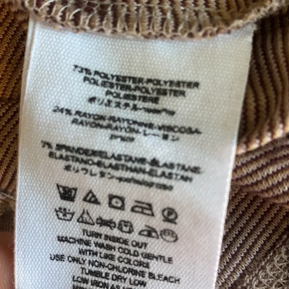 NWT Free People : Tan Crop Top - Small - Picture 8 of 9